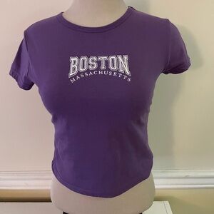 NWOT - Boston Massachusetts Cropped Top